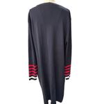 Tommy Hilfiger  Navy blue & red Racing Stripe Sweater Dress Size XXL Photo 5