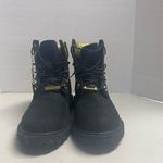 Timberland Women’s Rebolt Boot Black Gold Size 6 Nubuck Suede Leather Lace Up Photo 13