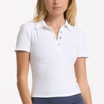Vuori polo top Shirt Pose Fitted collar golf ribbed modal short sleeve Photo 0