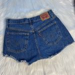 Levi's 501 Distressed High Rise Cut Offs Photo 3
