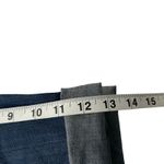 NYDJ  Size 0 Denim Sylvia Boyfriend Long‎ Roll Cuff Shorts Photo 5