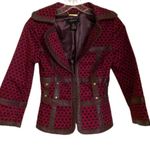 Arden B Pink/Purple Leather Jacket Photo 2