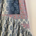 Tolani Sierra Indigo Dress Off The Shoulder Hi High Low Boho Bohemian Small Photo 8