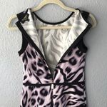 Juicy Couture Black Label Cheetah Print Purple Mini Dress - Size 0 Photo 5