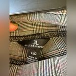 Jules & Leopold Gray Plaid Women's Pants Photo 2