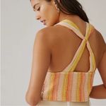 Anthropologie NWT Striped Smocked Tank Top Size XL Photo 1
