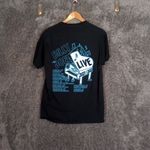 Fruit of the Loom Billy Joel Black Concert Graphic Tee 2021/22 Womens Medium Photo 2