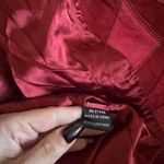 wilson's leather Vintage  Suede Patchwork Leather Jacket Zip Front Sz L Red Orange Photo 5