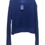 Apt. 9  Royal Blue Crew Neck Sweater NEW Size Medium Photo 0