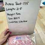 Vineyard Vines Seersucker Ruffle Striped Sleeveless Top Pink White Size 2 Photo 8