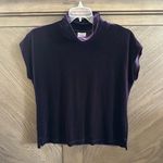 Chico's Womens Sweater Purple Velvet Pullover Aspen Mock Neck Size 3 Photo 0
