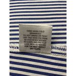 Pink Rose Macy's Womens Cold Shoulder Blouse Top S Blue White Stripe Career Work Photo 11