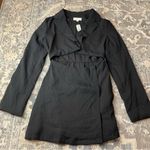 Mable Black Blazer Cropped Dress Size M Photo 0