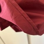 Senes Button Down Bubble Dress One Size Oversized Red Photo 5