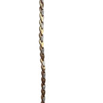 Rose Gold and Silver Leaf Bracelet, Like New, Authentic Photo 1