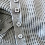 Marissa Webb Wool Blend Oversized Sage Green Convertible Neck Sweater XXL Photo 8