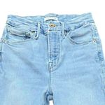 Good American Good Waist Light Wash Skinny High Waist Denim Jeans 2/26 GW504T Photo 1
