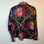 Ralph Lauren ✨ Lauren  Vintage Women’s Equestrian Gold Chain Long Sleeve PM Photo 7