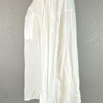 North Sails Womens Lightweight Button Up Blouse Top Sz Medium White Long Sleeve Photo 5