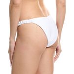 Beach Riot New  Womens  Phoebe Bikini Bottom, White Photo 1