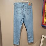 Levi's 501 S Denim Straight Leg Button Fly Distressed Jeans 32x28 Photo 9