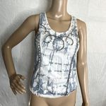 Free People  Tie Dye Beaded Tank Top Photo 0