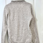 Charles River Apparel Charles River Women Sweatshirt M Fleece 1/4 Zip Long Sleeve Pullover Tan Top Photo 4