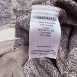 Humility Women's SAS LA FEE Floral Jacquard Hooded Jacket Italy France M Tan Size 36 Photo 4