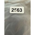 Micas  Floral Print Mock Neck Slit Sleeveless Maxi Dress Elegant Stretch White M Photo 8