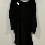 City Chic Whirlpool Long Sleeve Mini Dress Black 12 Photo 9