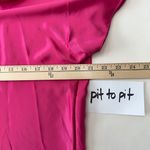 NWT Vintage Beth Michaels Caftan Dress‎ Hot Pink V Photo 7