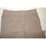 Isaac Mizrahi New Womens Live 18 T Tall 24/7 Straight Pant Stonewall Grey Tan Photo 4