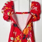 Cara Cara Kelly Dress Punch Floral Spice NWOT – Size Medium Red Photo 6