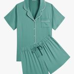 Amazon Women’s pajama set short sleeve/shorts  Photo 0