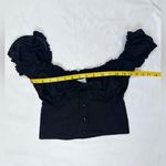 Princess Polly  Elouise Crop Top - Black - 2 Photo 12