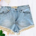 Altar'd State Romantic Denim Jean Shorts Womens 26/3 New Photo 10