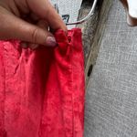 W By Worth  💯 Genuine RED Suede Leather Skirt size 4 Photo 8