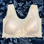 Source Unknown NWOT! Sexy Front Closure Lace Deep V-Neck Plus Size Wirefree Push Up Bra Photo 3