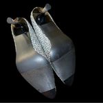 Studio c gorgeous silver and black elegant design sparkling heels! Size 8.5 Photo 7