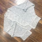Free people cream gray motions knit cardigan sweater boho L classic spring $98 Size L Photo 3