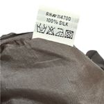 Chan Luu Women's Anthropologie 100% Silk Circle Gray Knee Length Dress Sz Medium Photo 3