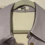 Apparis frida vegan leather mini shirt dress in lilac Purple Size XS Photo 6