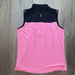 Jamie Sadock Womens Sleeveless Peak Golf Polo Top Size Medium Pink Photo 11
