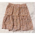 Relipop  Daisy Print Yellow Mini Skirt Photo 5