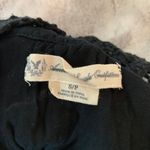 American Eagle American‎ Eagle Dress Womens Small Black Embroidered Crochet Back Sleeveless Y2K Photo 4
