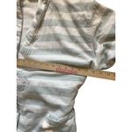 Hearth & Hand Magnolia Striped Cotton Robe Fringe Hem Belted Bath Spa Kimono Size undefined Photo 7