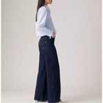 Levi's  Women's Premium 26x32 Ribcage Wide Leg Shaded View Dark Wash Photo 1