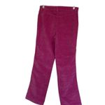 Free People NWOT High Time Velvet Kick Flare Pants In Very Berry SZ-0 Photo 7