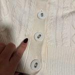 The Kooples Wool Cable Cardigan Ivory White- Size 2 (Medium) Photo 9