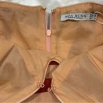 Mon Renn Surreal Midi Dress Tropico Print Red Medium Drop Waist Cotton Vacation Photo 6